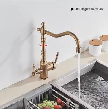 Keukenkraan met drinkwaterfunctie 360° draaibaar, Verzenden, Nieuw
