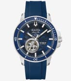 Bulova - Automatic - Marine Star - Open Heart - NEW - Heren, Nieuw