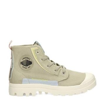 Palladium Underlayer veterboots voor dames in het Groen, Kleding | Dames, Verzenden, Lage of Enkellaarzen, Groen, Palladium
