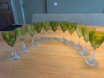 Drinkglas (11) - Kristal, Antiek en Kunst
