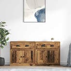 vidaXL Dressoirs 2 pcs Oud Hout 70 x 35,5 x 67,5 cm Bewerkt, Verzenden, Nieuw, 50 tot 100 cm, 25 tot 50 cm