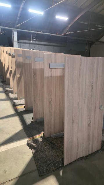 LINAK slinger zit-sta bureau 160x80 | gemonteerd geleverd, Ophalen of Verzenden, In hoogte verstelbaar, Gebruikt