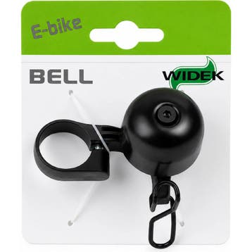 Widek Fietsbel met speciale beugel - all black - compact..., Ophalen of Verzenden, Nieuw