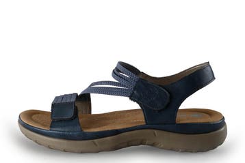 Rieker Sandalen in maat 41 Blauw, Sandalen of Muiltjes, Zo goed als nieuw, Rieker, Verzenden