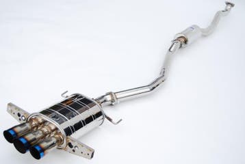 Invidia 17+ Honda Civic SI Hatchback Q300 Triple Titanium, Ophalen of Verzenden, Nieuw