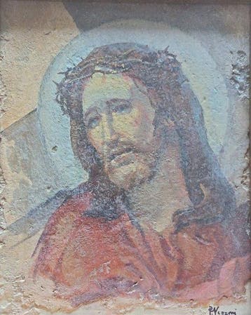 Scuola italiana (XX), Firmato Palmiro Vezzoni - Ecce Omo