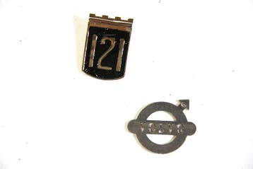 Embleem 121, Ophalen of Verzenden, Nieuw