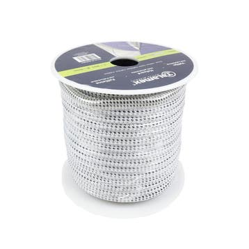 Talamex Vallijn met valsluiting, wit-zwart, 8 - 10 - 12mm-10, Ophalen of Verzenden, Nieuw