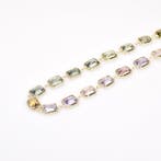 Armband - 18 karaat Geel goud - 3.92ct. tw. Saffier -, Sieraden, Tassen en Uiterlijk, Nieuw