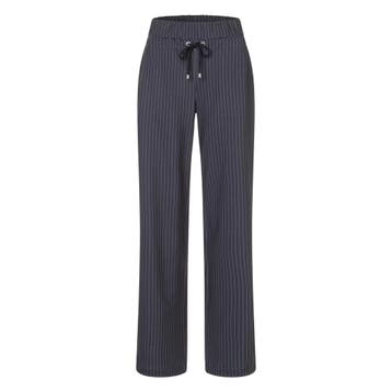 MAC • gestreepte Easy wideleg broek • 36, MAC, Nieuw, Maat 36 (S), Verzenden