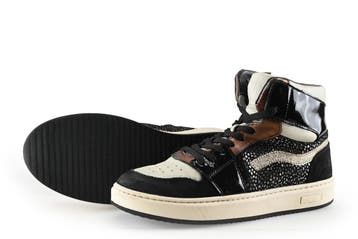 Nelson Hoge sneakers Meisjes in maat 35 Zwart, Verzenden, Jongen of Meisje, Schoenen, Nieuw