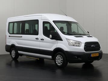 Ford Transit 2.0TDCI L3H2 Kombi |Personenbus | 9-Persoons |, Stof, Gebruikt, Euro 6, Wit