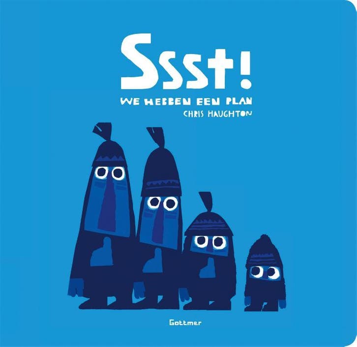 Ssst! 9789025756208 Chris Haughton, Boeken, Kinderboeken | Kleuters, Zo goed als nieuw, Verzenden