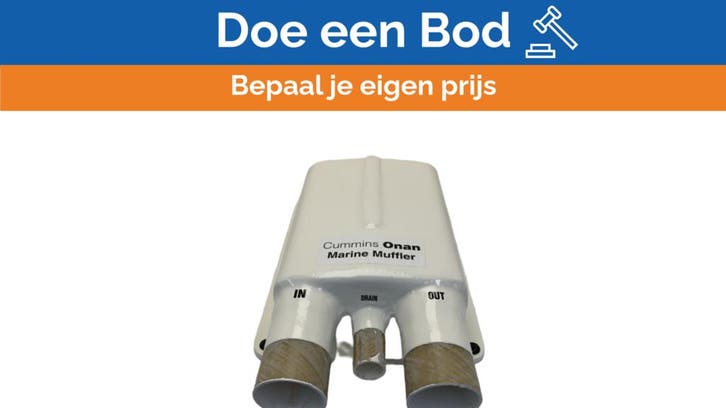 Bieden: Cummins Onan 0541-1274 Exhaust Gas -, Watersport en Boten, Bootonderdelen, Motor en Techniek, Nieuw, Zeilboot of Motorboot
