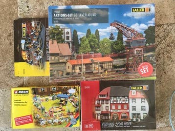 Faller, Noch H0 - 190065; 65604; 80444; 130498 -, Hobby en Vrije tijd, Nieuw