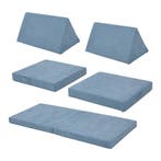 Speelbank Norhulta 5-delig kinderbank 150x66x45,5 cm blauw [, Verzenden, Nieuw