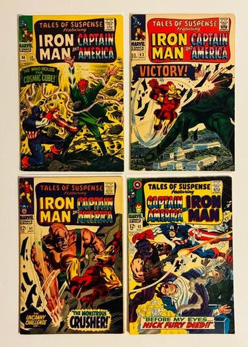 Tales of Suspense #80 #83 #91 #92 - 2nd app of the Cosmic, Nieuw