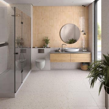 Vloertegel/Wandtegel Beige 7,5x30cm (Muurtegels), Keramiek, Nieuw, 20 tot 40 cm, 10 m² of meer