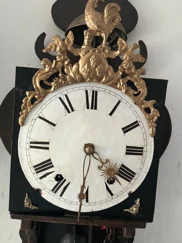 Comtoise klok - IJzer, Messing - 1800-1850 - 1820