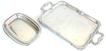 Alessi - Alessi/Alfra - Dienblad (2) - Barok - roestvrij