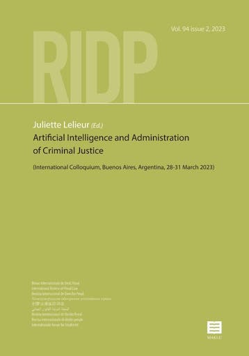 Artificial Intelligence and Administration of Criminal, Verzenden, Zo goed als nieuw