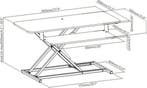 2dekans | VDD Gaming - Zit sta bureau verhoger ergonomisch -, Ophalen of Verzenden, Zo goed als nieuw
