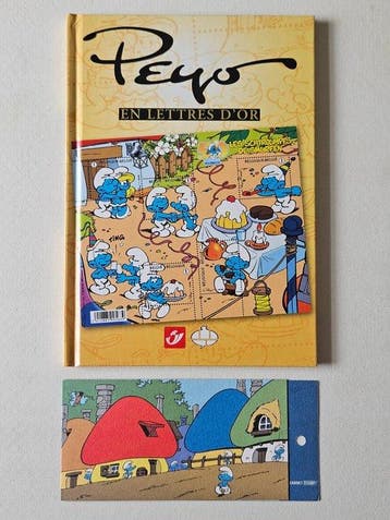 Philabédé - Peyo - En lettres dor + supplément - C - 1, Nieuw