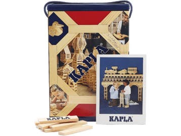 KAPLA - KAPLA Blank - Constructiespeelgoed 200 plankjes -, Kinderen en Baby's, Verzenden, Zo goed als nieuw