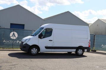Veiling: Bestelwagen Renault Master Diesel 150pk 2014, Gebruikt, Renault, Wit, BTW verrekenbaar