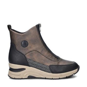 Rieker hoge sneakers voor dames in het Brons, Overige kleuren, Verzenden, Nieuw, Sneakers of Gympen