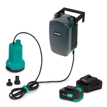 Accu Dompelpomp 20V - 90W – 4.500 l/h, 0,8 bar – vlakzuigend, Verzenden, Nieuw