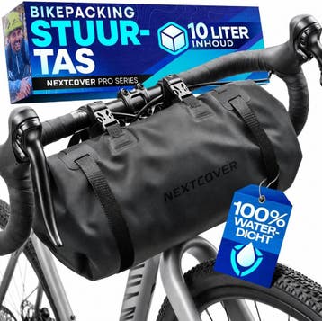 2dekans | Nextcover Bikepacking Stuurtas - AquaShield - 10L, Ophalen of Verzenden, Zo goed als nieuw, Nextcover