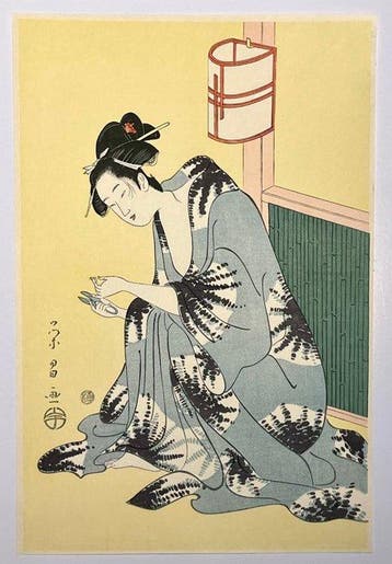 [Chksai Eish /  (active c. 1790s)] Beauty After a