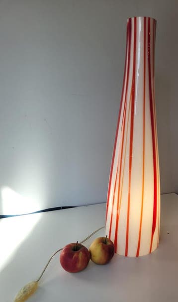 Lamp  - Glas - Vaasmodel - Murano stijl, Ophalen of Verzenden, Nieuw