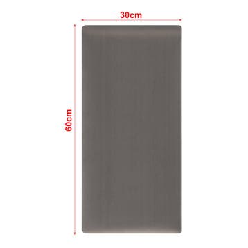 Gestoffeerde wandpanelen Carpino set van 3 fluweel 60x30 cm, Verzenden, Nieuw