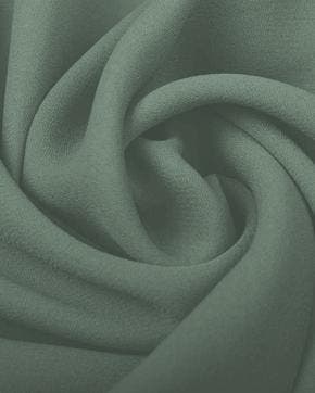 Crepe Georgette Dusty Blue, Nieuw, Blauw