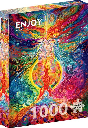 Rainbow Epicenter Puzzel (1000 stukjes) | Enjoy Puzzle -, Verzenden, Nieuw