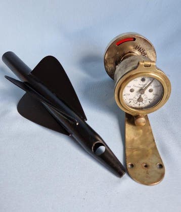 Sleeplog - Messing, Brons, Emaille, Glas - Walkers, Antiek en Kunst