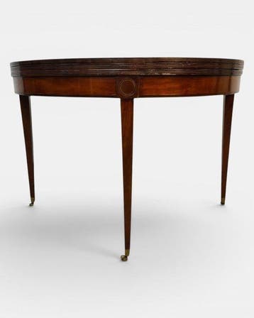 In de stijl van J.J. Chapuis - Tafel - Mahonie - Demi-Lune