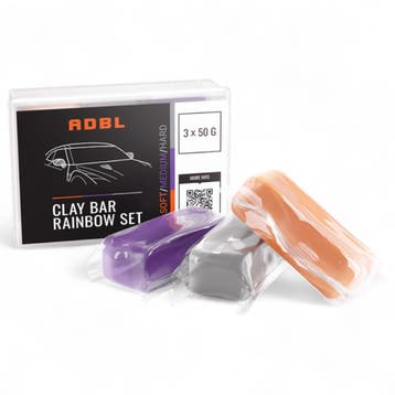ADBL Clay Bar Rainbow Set - Auto Detailing Klei, Verzenden
