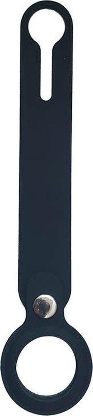 AirTag Silicone Lus Sleutelhanger - Zwart - One Size, Verzenden, Nieuw