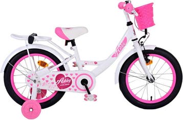 Volare Ashley Kinderfiets - Meisjes - 18 inch - Wit, Verzenden, Nieuw