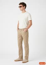Wrangler Chinos Heren maat WW34 / L32 Beige Vintage, Ophalen of Verzenden, Nieuw, Wrangler