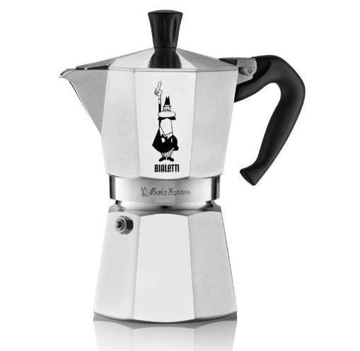 Bialetti Moka Express - Percolator - 6 kops - Aluminium, Witgoed en Apparatuur, Koffiezetapparaten