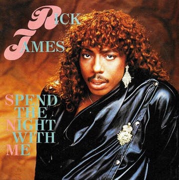 vinyl single 7 inch - Rick James - Spend The Night With Me, Verzenden, Zo goed als nieuw, 7 inch, Overige genres