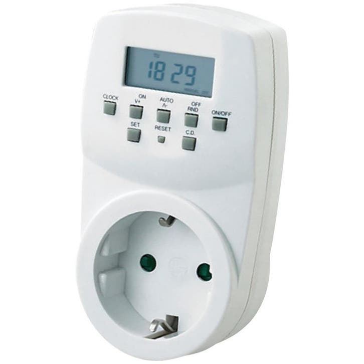 Tijdschakelaar - Digitale Schakelklok - 3500W - Wit |, Audio, Tv en Foto, Audiokabels en Televisiekabels, Nieuw, Ophalen of Verzenden