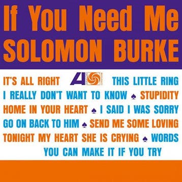 lp nieuw - Solomon Burke - If you need me -hq-, Cd's en Dvd's, Verzenden, Zo goed als nieuw, Overige formaten