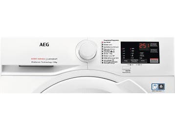 Aeg -   Prosense - Wasmachine Voorlader 8 Kg 1400 Rpm 74 Db, 1200 tot 1600 toeren, Minder dan 85 cm, Verzenden, 8 tot 10 kg