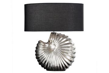 Tafellampframe SHELL zilver zonder lampenkap - 42736, Ophalen of Verzenden, Nieuw
