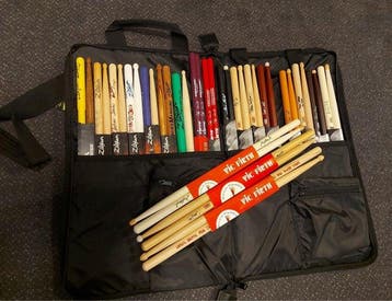Verzameling Zildjian/Vic Firth - sticktas met 20 sets, Nieuw